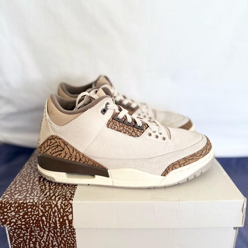 AUTHENTIC Jordan 3 Retro Palomino size 9.5 CT8532-102 2023 PRE-OWNED